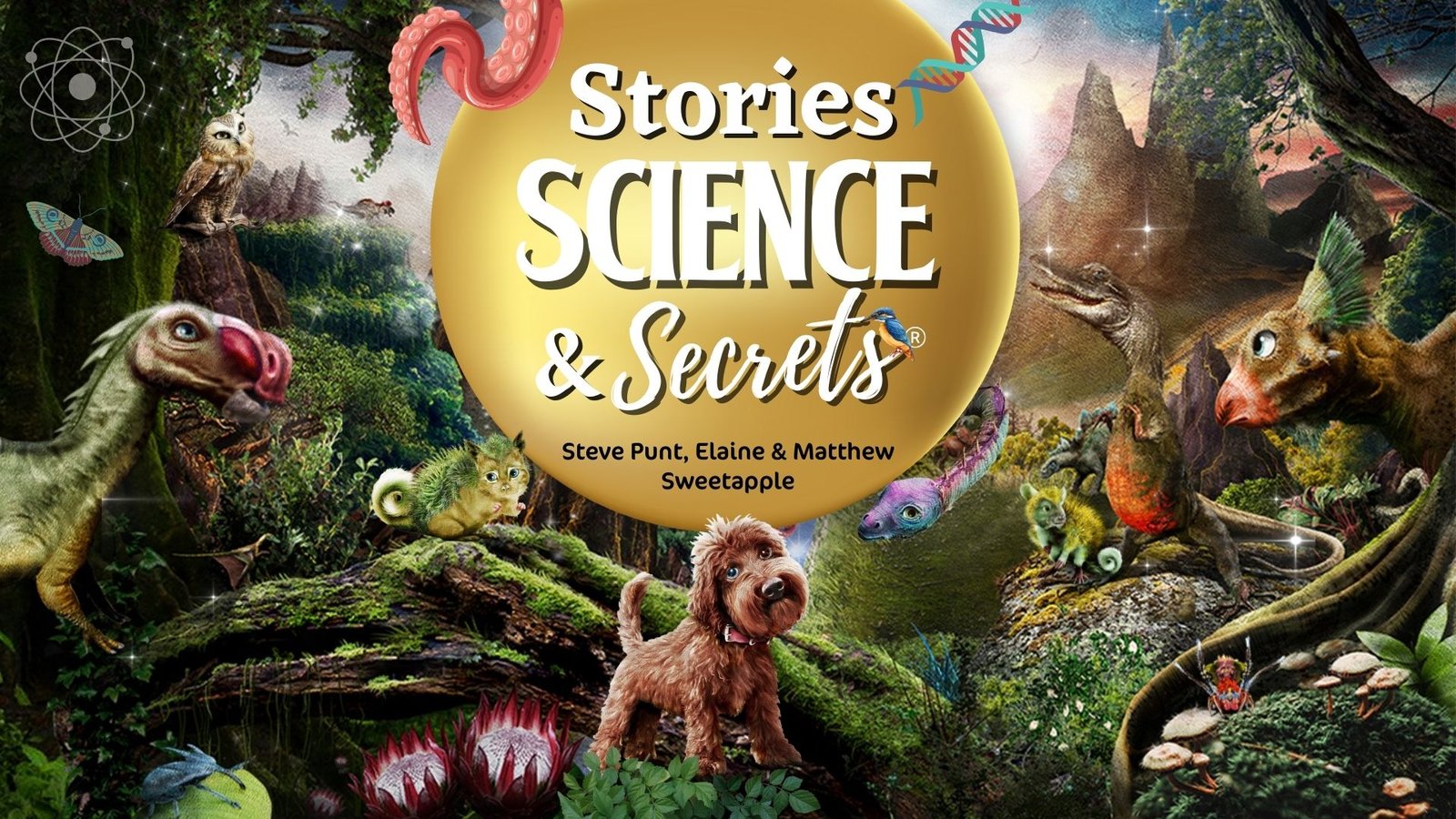 Stories, Science and Secrets the Podcast about animals, biomimicry and musical audiobooks