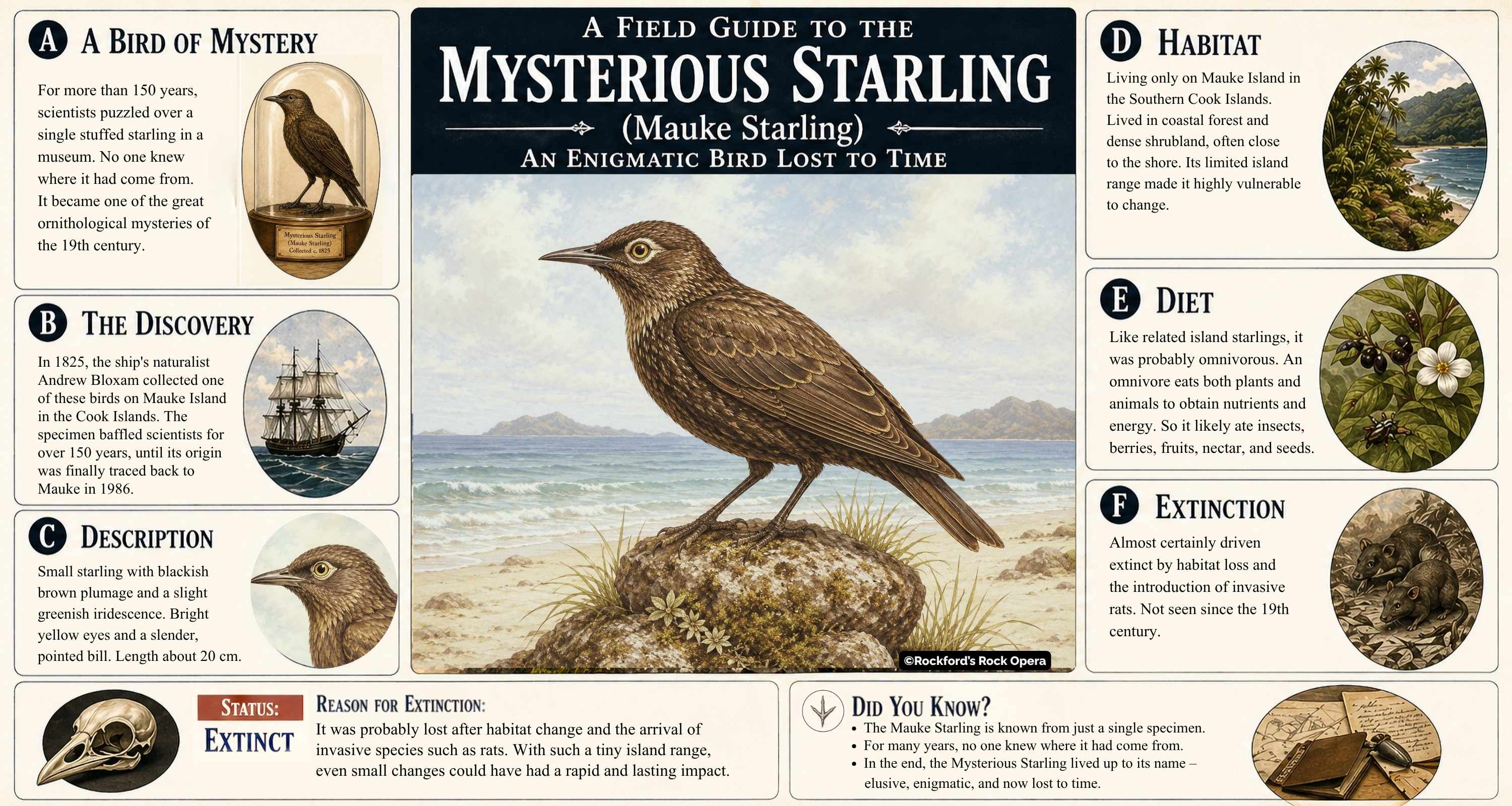 Mysterious Starling